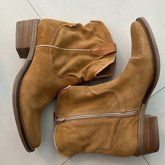 Suede Booties - Picture 2 of 6